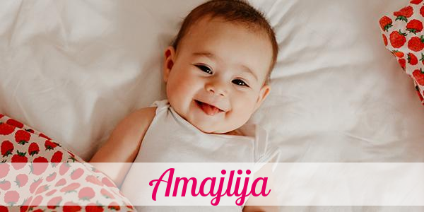 Namensbild von Amajlija auf vorname.com