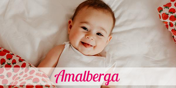 Namensbild von Amalberga auf vorname.com