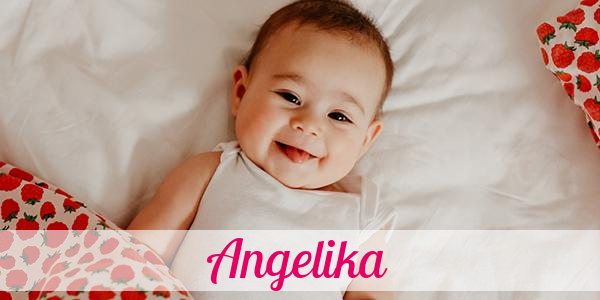 Namensbild von Angelika auf vorname.com
