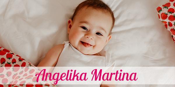 Namensbild von Angelika Martina auf vorname.com