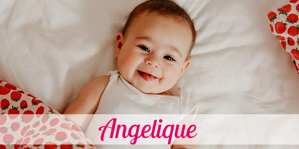 Namensbild von Angelique auf vorname.com