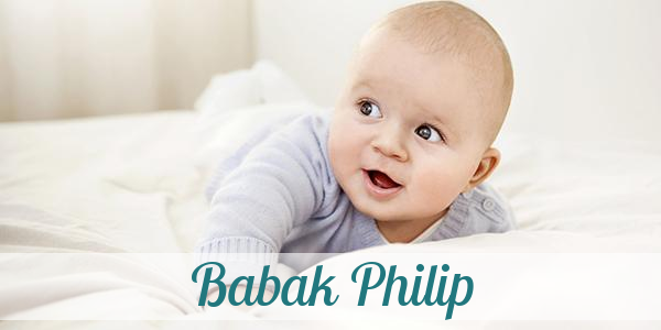 Namensbild von Babak Philip auf vorname.com