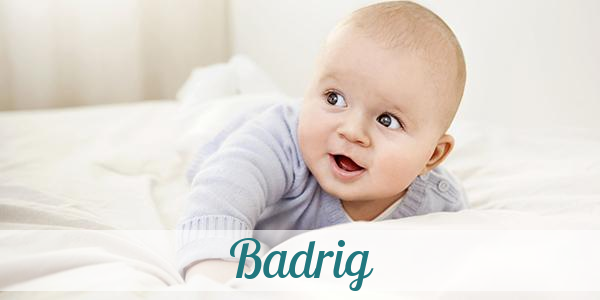 Namensbild von Badrig auf vorname.com