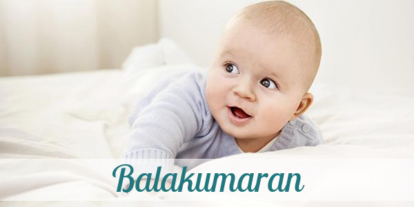 Namensbild von Balakumaran auf vorname.com