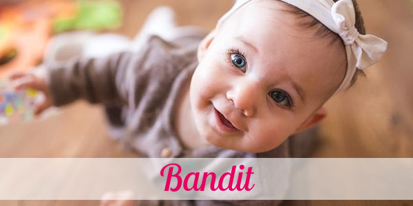 Namensbild von Bandit auf vorname.com