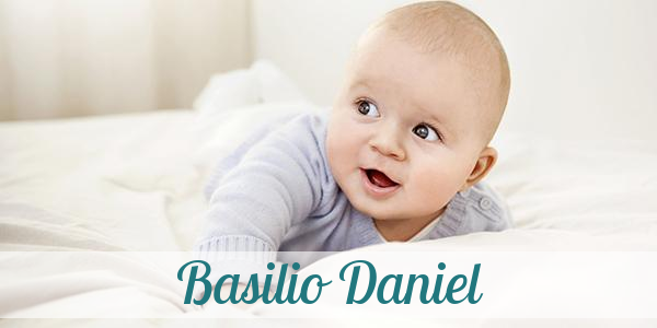Namensbild von Basilio Daniel auf vorname.com