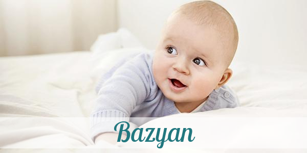 Namensbild von Bazyan auf vorname.com