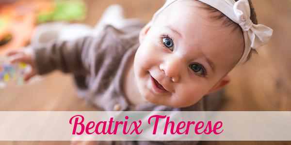 Namensbild von Beatrix Therese auf vorname.com