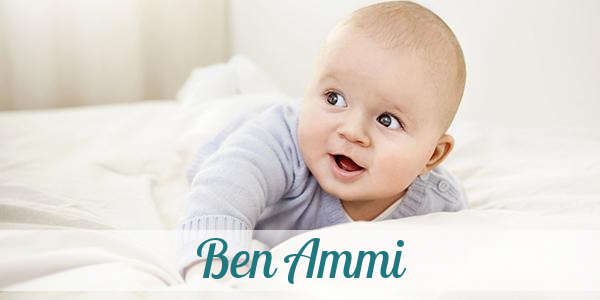Namensbild von Ben Ammi auf vorname.com