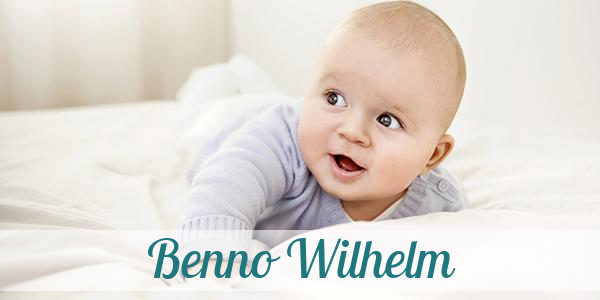 Namensbild von Benno Wilhelm auf vorname.com