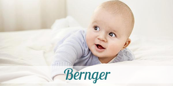 Namensbild von Bernger auf vorname.com