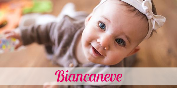 Namensbild von Biancaneve auf vorname.com