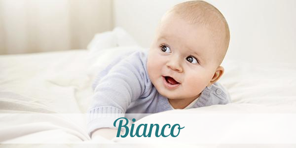 Namensbild von Bianco auf vorname.com