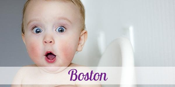Namensbild von Boston auf vorname.com