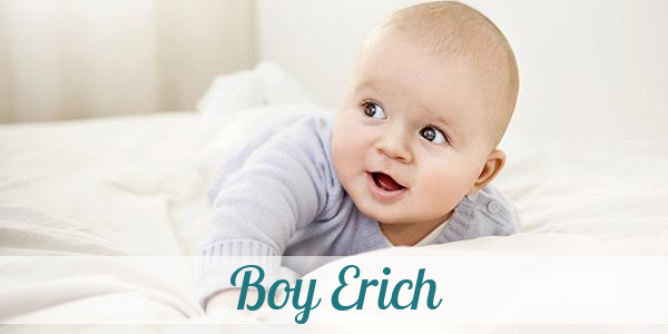 Namensbild von Boy Erich auf vorname.com