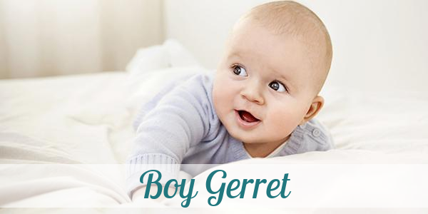 Namensbild von Boy Gerret auf vorname.com