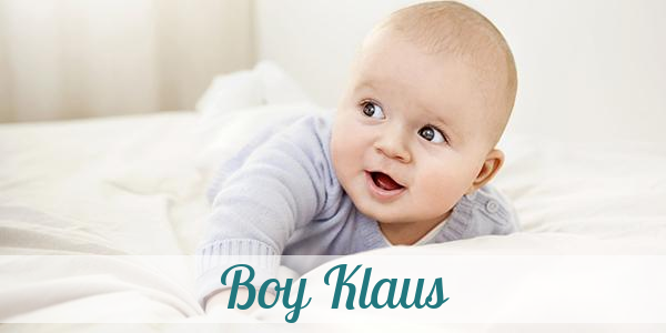 Namensbild von Boy Klaus auf vorname.com