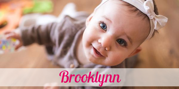 Namensbild von Brooklynn auf vorname.com