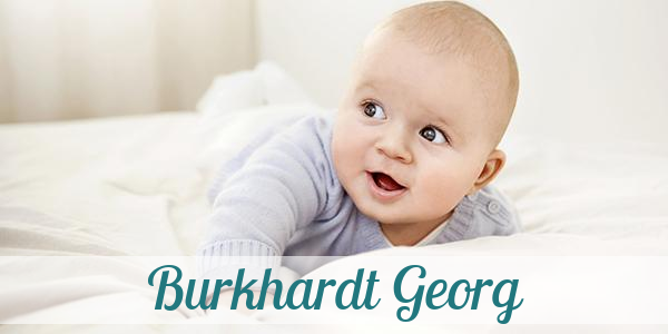 Namensbild von Burkhardt Georg auf vorname.com