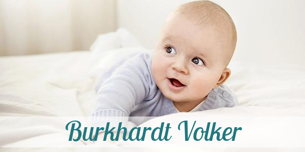 Namensbild von Burkhardt Volker auf vorname.com