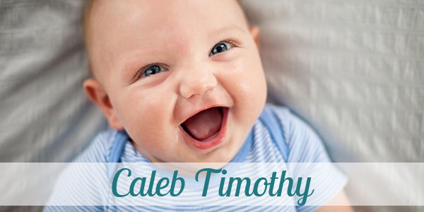 Namensbild von Caleb Timothy auf vorname.com