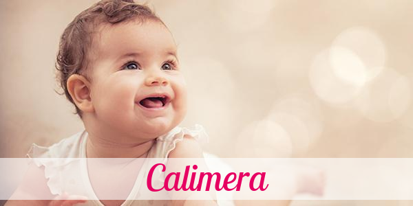 Namensbild von Calimera auf vorname.com