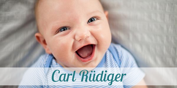 Namensbild von Carl Rüdiger auf vorname.com