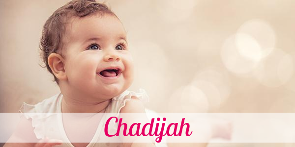 Namensbild von Chadijah auf vorname.com