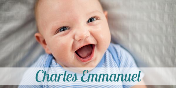 Namensbild von Charles Emmanuel auf vorname.com