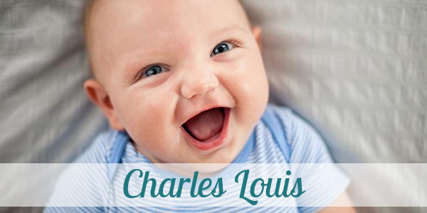 Namensbild von Charles Louis auf vorname.com