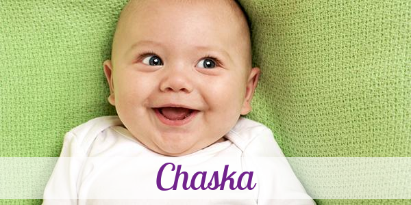 Namensbild von Chaska auf vorname.com