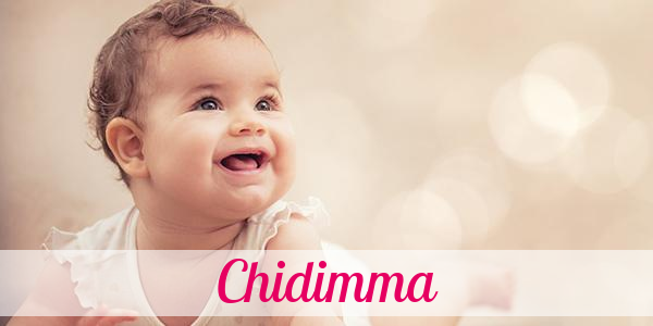 Namensbild von Chidimma auf vorname.com