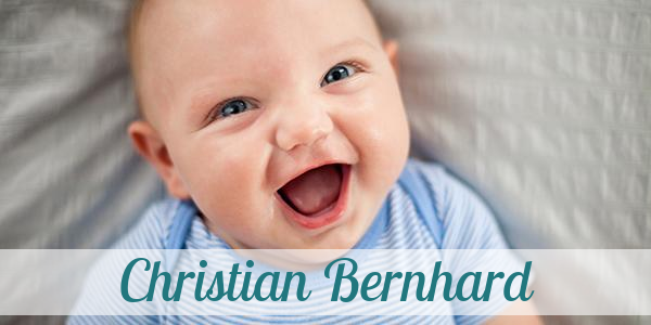 Namensbild von Christian Bernhard auf vorname.com