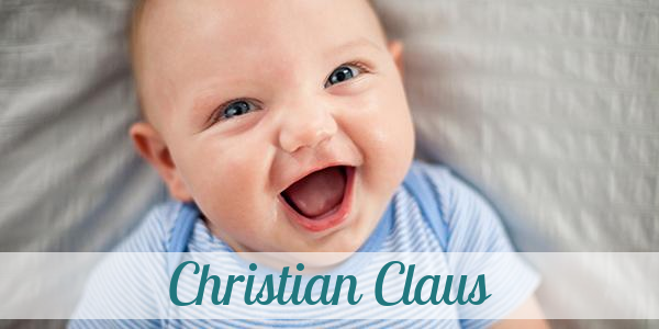 Namensbild von Christian Claus auf vorname.com