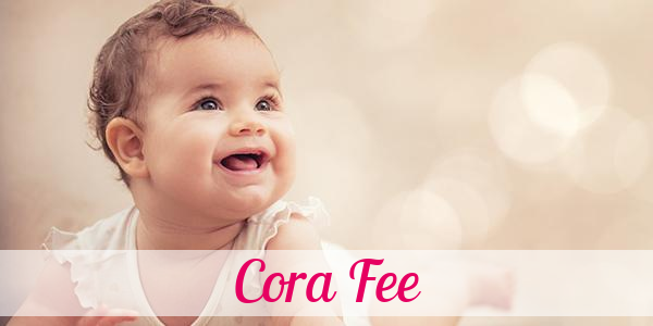 Namensbild von Cora Fee auf vorname.com