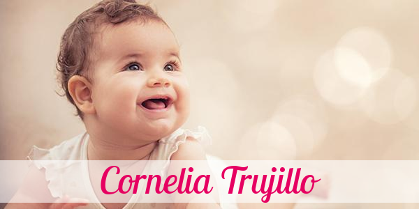 Namensbild von Cornelia Trujillo auf vorname.com