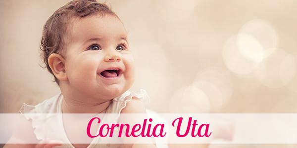 Namensbild von Cornelia Uta auf vorname.com