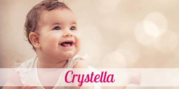 Namensbild von Crystella auf vorname.com