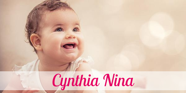 Namensbild von Cynthia Nina auf vorname.com