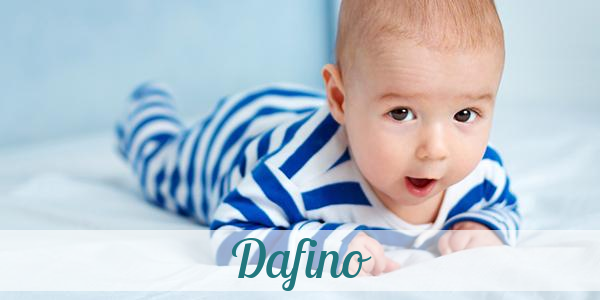 Namensbild von Dafino auf vorname.com