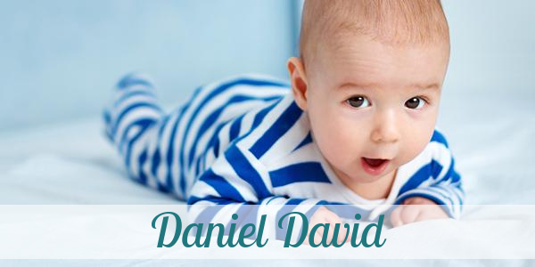 Namensbild von Daniel David auf vorname.com