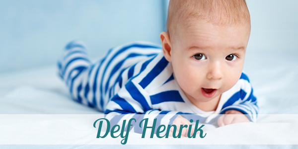 Namensbild von Delf Henrik auf vorname.com