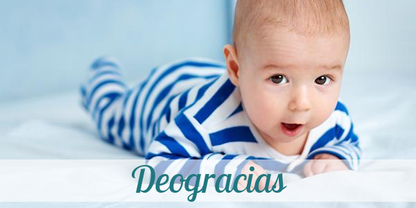 Namensbild von Deogracias auf vorname.com