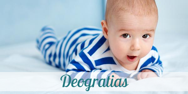 Namensbild von Deogratias auf vorname.com