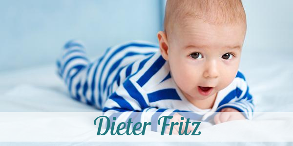 Namensbild von Dieter Fritz auf vorname.com