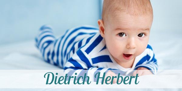 Namensbild von Dietrich Herbert auf vorname.com