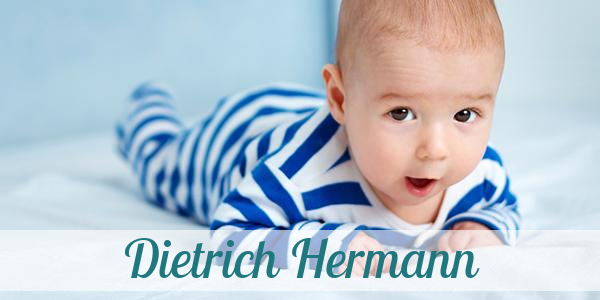 Namensbild von Dietrich Hermann auf vorname.com