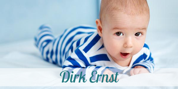 Namensbild von Dirk Ernst auf vorname.com
