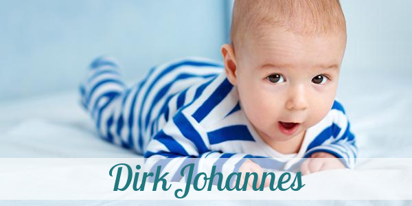 Namensbild von Dirk Johannes auf vorname.com