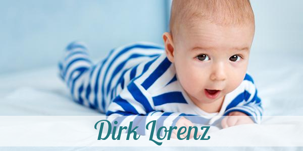 Namensbild von Dirk Lorenz auf vorname.com